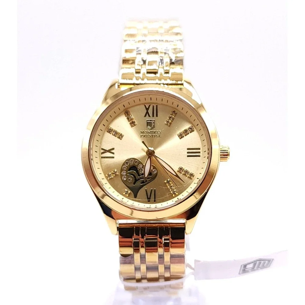 Montres Prestige Invicta MPW-0014 Gold Watch New